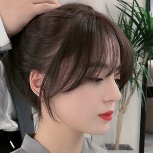 똑딱이 C컬 옆머리 부분가발 5p 앞머리 헤어피스