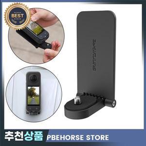 Insta360 X4용 Sunnylife 마그네틱 마운트 베이스 DJI Pocket 3/Action 5 용 조정  데스크탑 스탠드 브래킷