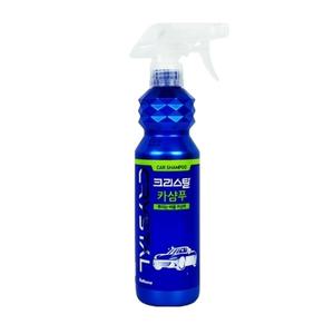 BTM 불스원 크리스탈 뿌리는 버블 카샴푸 500ml