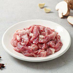 T_[숨비포크]제주 한돈 흑돼지 뒷다리살 500g (찌개용)