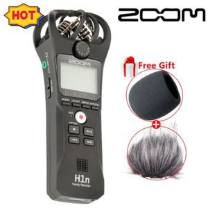 ZOOM H1N 핸디 레코더 디지털 카메라 오디오 인터뷰 SLR 녹음 마이크 펜 선물 포함