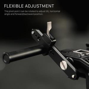 TILTA ES-T20-EB EVF 브래킷, 소니 FX6 LCD 모니터 및 뷰파인더 접안 렌즈용, NATO 레일 네이티브 마운트