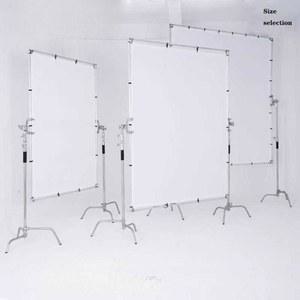 스튜디오 대형 촬영용 배경판 화이트 사각 130x215cm 확산판 카메라