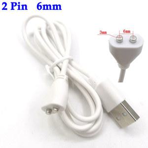 마그네틱 충전 케이블 센터 스페이싱 자석 흡입 USB 2 핀 커넥터 미용 기기 스마트 디바이스용 5mm 6mm 7mm 8mm 9mm 10mm