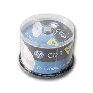 플라스틱 재질의 HP CD-R 공시디 50PK (WFHOOLF)
