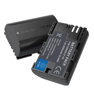 EOS 5D Mark II 2 3 6D 7D 80D 90D DSLR 용 캐논 카메라 2650mAh LP-E6 E6N 배터리