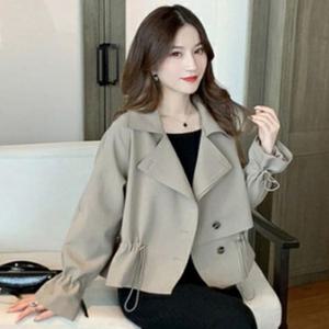 [오노마] ONM 카라 여성 빅 트렌치 코트 자켓 사파리 점퍼 봄 가을  23564329)