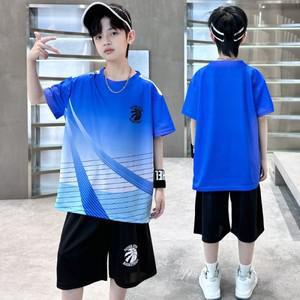 아동 농구복 청춘 트렌드 반팔 트레이닝 소년 티셔츠