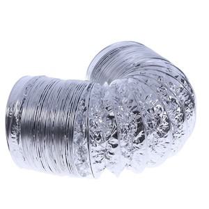 PVC 알루미늄 튜브 공기 환기 호스  배기 덕트 시스템 욕실 파이프 4인치 100mm 3 m 2m