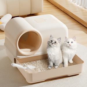 고양이 배변 탈취 화장실 1p 모래 상자 필터 삽 캣 반려