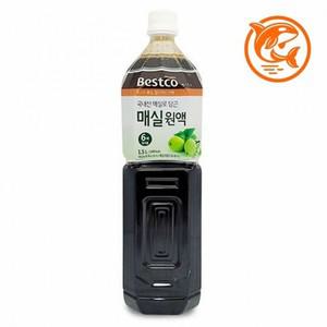신선한 과일즙 1.5L 에너지 건강 음료 매실 복분자 석류 혼합즙