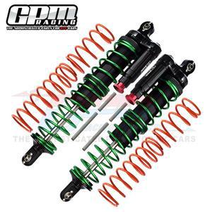 Traxxas 1 5 X-MAXX 6S 몬스터 트럭 RC 자동차 금속 170MM 진정한 음압 전면 충격 흡수 장치 7761 9661R 용