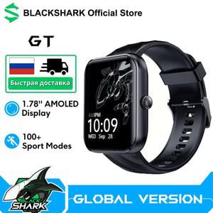 Black Shark GT 스마트워치 글로벌 버전 블루투스 5 2 1 78 인치 AMOLED 디스플레이 스마트 워치 100 스포츠 모드 10 일 배터리 수명
