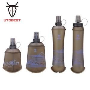 UTOBEST UTR219 150ml/200ml/500ml 소프트 플라스크 접이식 TPU 물병 야외 하이킹 러닝 사이클링을위한 주