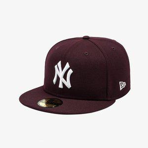 갤러리아 [뉴에라]5950 MLB 뉴욕 양키스 베이직 사이즈캡 마룬 14561924