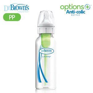 [닥터브라운] 내로우넥 옵션스플러스 PP젖병 250ml(1P)