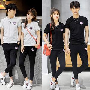 제이피엠 여름 남자 여자 반팔 9부 커플 트레이닝복 세트 TS06 재고정리 