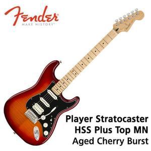 펜더 일렉기타 Fender Mexico Player Stratocaster HSS Plus Top MN Aged Cherry Burst 014-4562-531