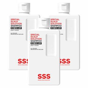 트리플에스 샴푸, 275ml, 3개