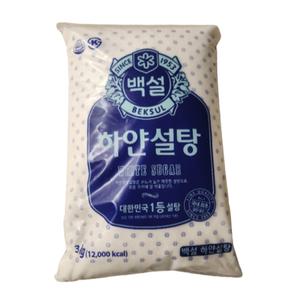 CJ제일제당 백설 하얀설탕 3kg 2개