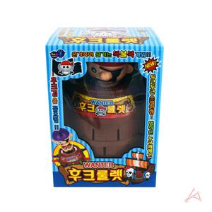 복불복 해적 후크 룰렛 해적통 러시안룰렛 보드 술자리 게임
