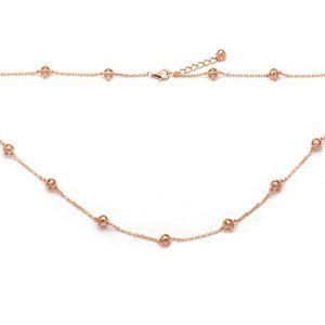 [기타][비앤비골드] 14K 4.5mm 육각 컷팅볼 체인 목걸이 JNN36060