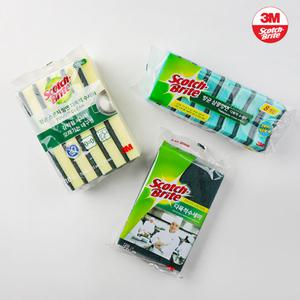 3M수세미 대용량 스카치브라이트 항균수세미 망사 스폰지 주방 설거지 세척