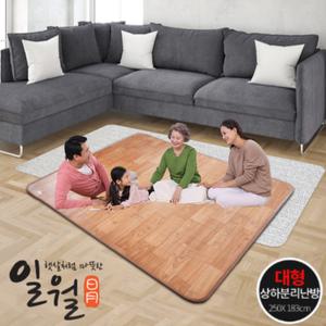 일월 더마루 온돌마루 전기 카페트 매트 홈쇼핑 거실 전기장판 대형 중형 소형