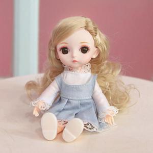 [XBGHM106]미니돌 베이비 관절인형 클로이 블루 선물용