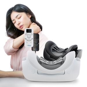 휴대가 간편한 가정용 경추 교정 마사지기 하루15분 거북목케어 일자목케어 숙면 스마트 무중력 감압 웰바디 CM-7 라코브 