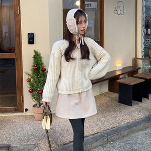 [하젤]클라이드 플리스 미니 스커트_W2479