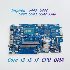 Dell Inspiron 노트북 마더보드용 LA-B012P LA-B016P, i3 i5 i7 CPU, UMA CN-0V25MC 006M0K, Dell Inspiron