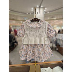 [쇼콜라](타임스퀘어점패션관)퓨리플라워원피스 니트조끼세트 (TTOMOE051SET)