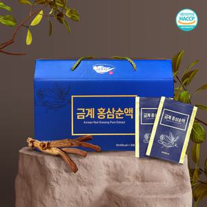 [풍기인삼제조창]금계홍삼순액 6년근 홍삼100%(홍삼근90% 홍미삼10%)80ml*30팩