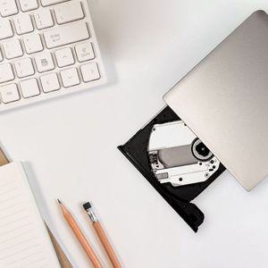 휴대용 슬림 외장 RW CD 블루레이 드라이브