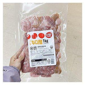 [셀러허브 식품]식자재왕 모듬부대햄 4종 1kg x 1개 31570
