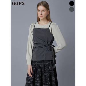 [GGPX]랩스타일 뷔스티에 레이어드 블라우스  GP1SH028F _P383808410