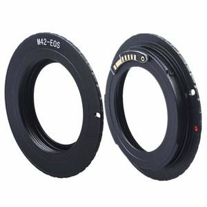 M42 TO EF LENS ADAPTER,M42 (42MM) SCREW COMPATIBLE WITH S CAMERAS, FITS EF1D, DS, MARK II, III,IV,1DC,1DX,D30,D60,10D,20D,20DA,5D,MARK II,MARK III,7D,REBEL XT,XTI,XSI,T1,T1I