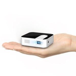 3시간 플레이타임 TMY 울트라 미니 프로젝터, WiFi 및 블루투스가 지원되는 1080P 휴대용 배터리 구동 영화 DLP 비디오 휴대폰과 호환됨 /Pad /TV Stick /HDMI /USB