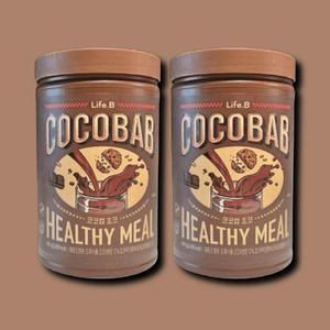 [기타] 코코밥 초코 프로틴 대용량 600g 2개 COCOBAB 식사대용 단백질 쉐이크
