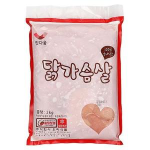 우리식품 닭가슴살 2KG