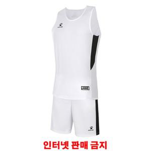 켈미 농구복 유니폼세트 Black White 8052LB1001