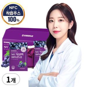 NFC 국내산 상주 포도즙 착즙 원액 과채주스 엑기스 HACCP 100mlx30포 1개