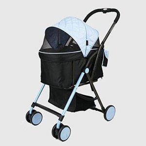 [셀러허브 패션][JHQSW5BB_52CM]C300 강아지 유모차 패리스독 블루