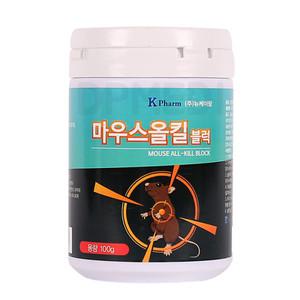 마우스 올킬 블럭 100g 1개 /쥐약/쥐제거제/쥐퇴치제