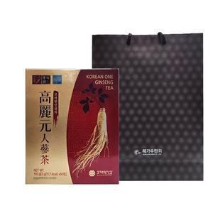 [JHOMROQ0_52EE]고려원 영지차 인삼차 쇼핑백포함 50포+