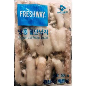 [JHN467UQ_52EO]냉동 절단낙지 냉동수산물 수산물 500g(M)