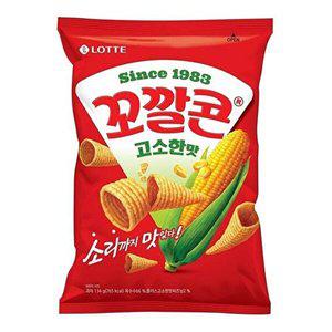 [셀러허브 패션][JHQQR3R3_52EF]롯데 간식 꼬깔콘 고소한맛 134gx12개