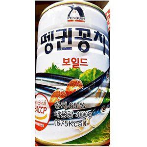 [셀러허브 패션][JHQ88O9U_52EO]꽁치캔(펭귄 꽁조림 400g)X24