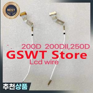 LCD 회전 샤프트 플렉스 케이블 캐논 200D Mark II SL2 Kiss X9 X10 용